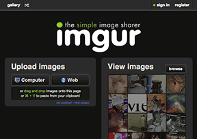 Imgur picture sharing network