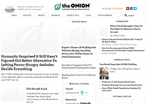 Onion newspaper