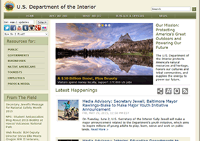 United States Department of the interior