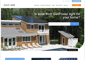 Solar energy SunPower