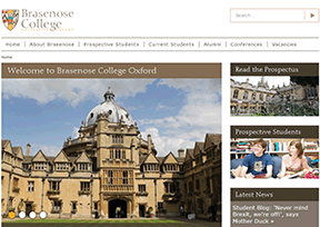 Brechinos college, Oxford University