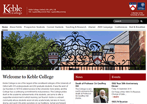 Kibble college, Oxford University