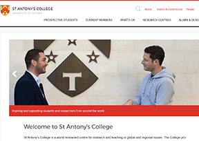 St. Anthony's college, Oxford University