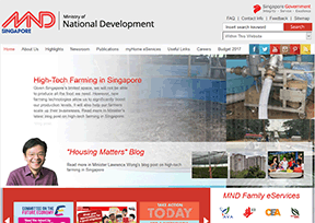Singapore Ministry of national development