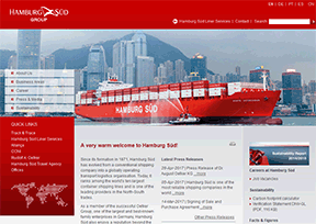 Hamburg South American shipping company