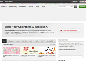 Color lovers website