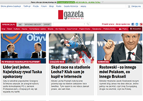 Polish election newspaper