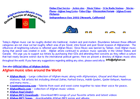 Afghan music network