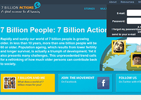 7 billion people action
