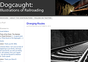 Railway blog network