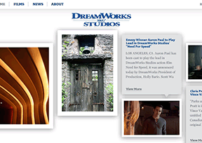 Hollywood DreamWorks studio