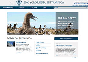 Encyclopedia Britannica Online