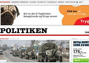 Danish political newspaper
