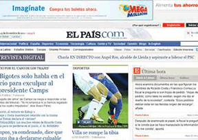 Spanish newspaper El Pais