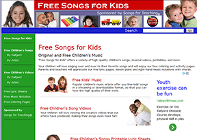 Children's song network