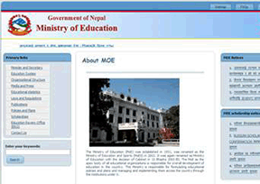 Ministry of education of Nepal