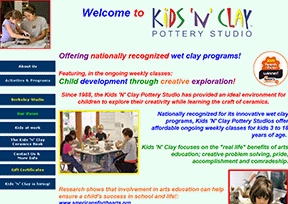 Children's pottery studio