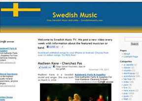 Swedish music