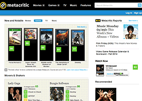 Metacritic film review network