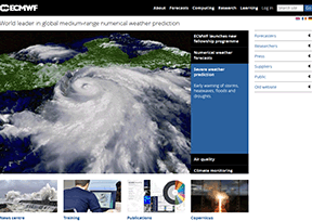 European Centre for medium range weather forecasting