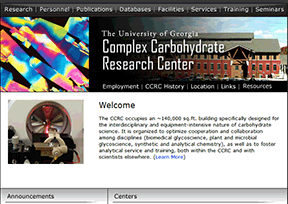 Complex carbohydrate research center