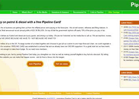 Pipeline card website