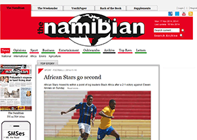 Namibian newspaper