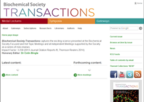 Journal of Biochemical Society