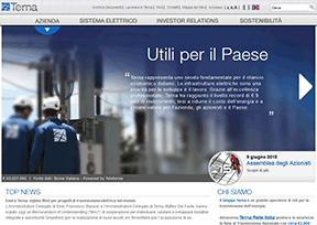 National grid of Italy